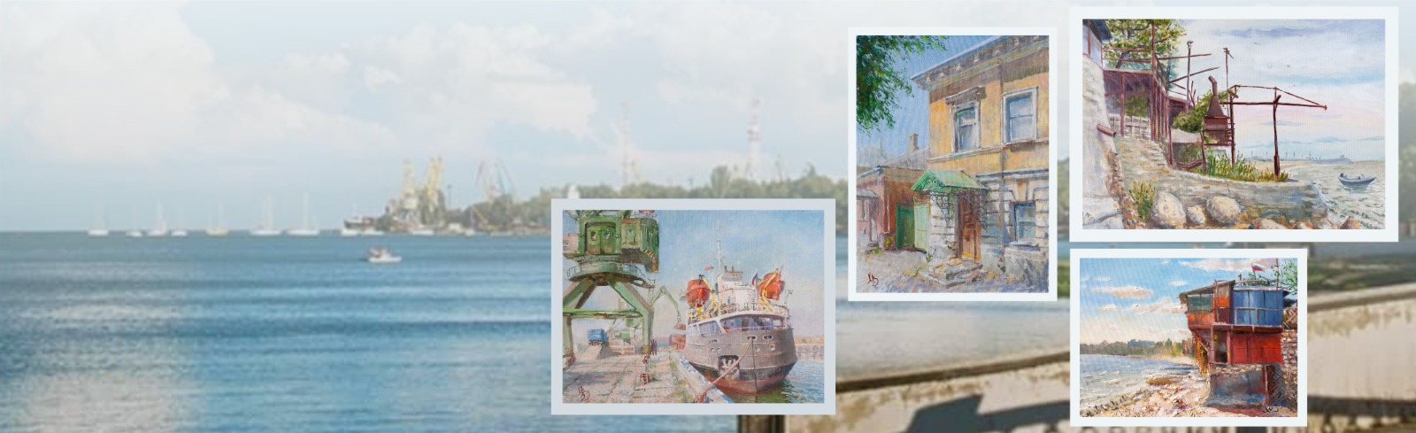 Старый город. Выставка Владимира Хрусталёва