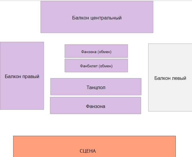 Схема зала для ЛСП Схема зала для ЛСП