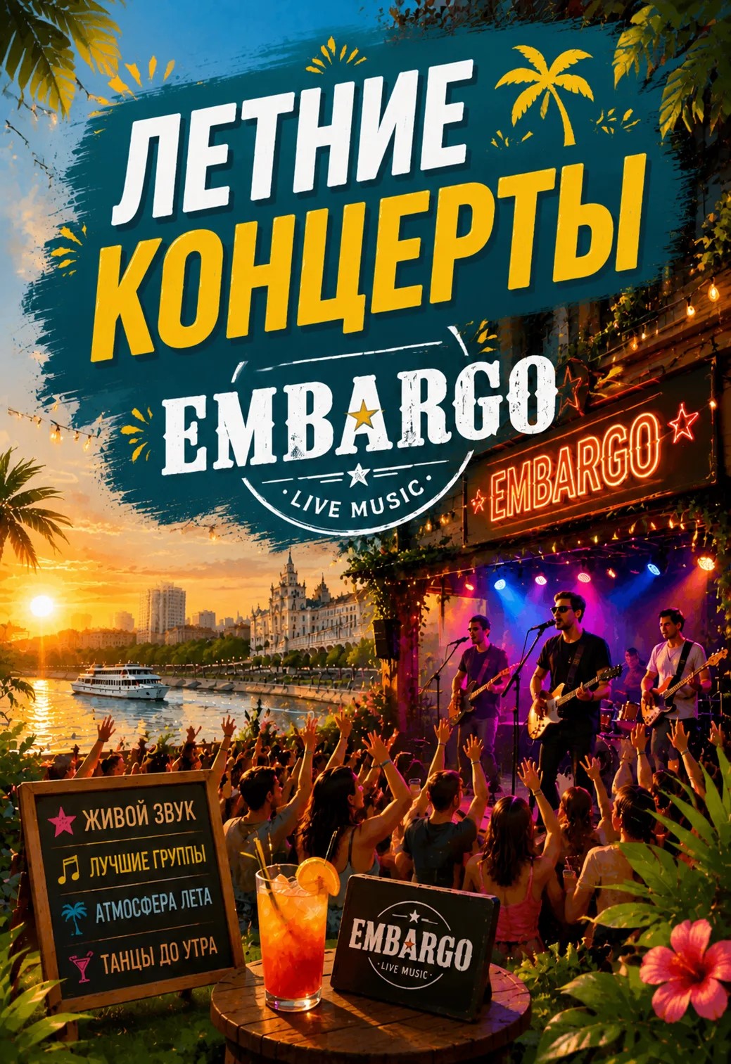 Летние концерты EMBARGO