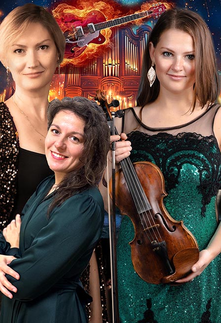 Постер Классика и Рок-Баллады - орган+скрипка+фортепиано в Южно-Сахалинске