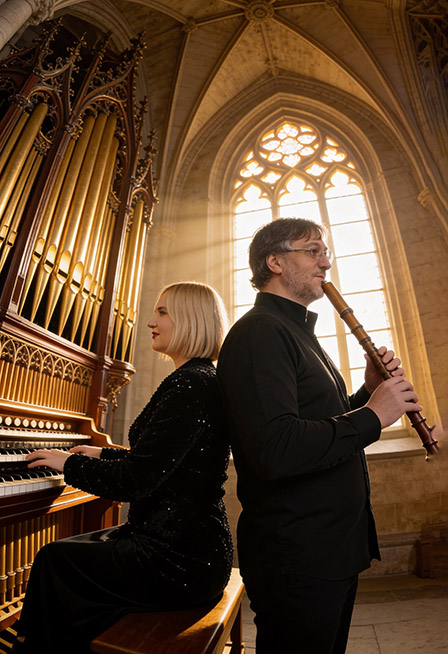 Постер Дыхание вечности - классика и кино-орган, дудук и фортепиано в Южно-Сахалинске