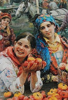 Осень в картинах Федота Васильевича Сычкова.
