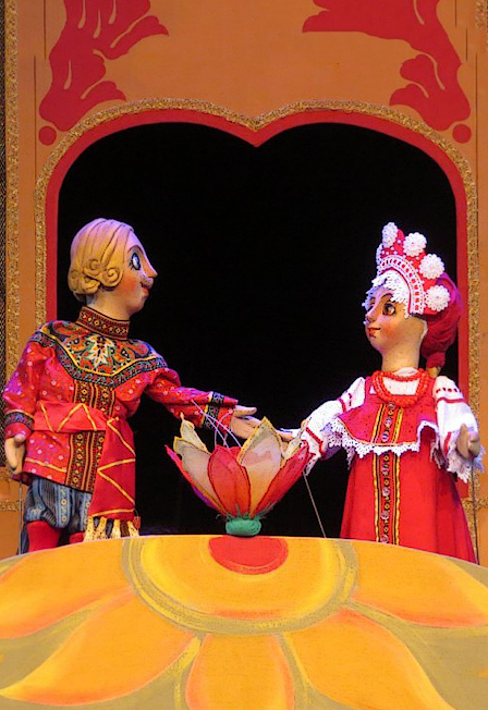 спектакль "Аленький цветочек" Самарский театр кукол