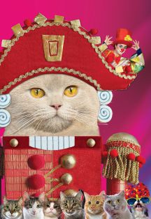 Постер события Щелкунчик и кошки. Московский театр кошек Ю. Куклачева.
