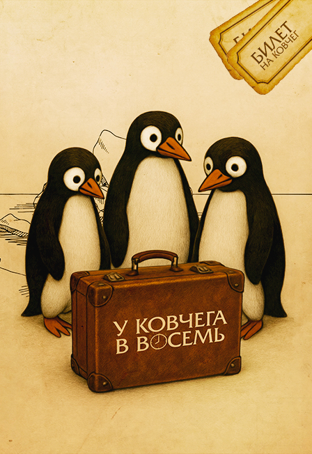 Два билета, три пингвина.