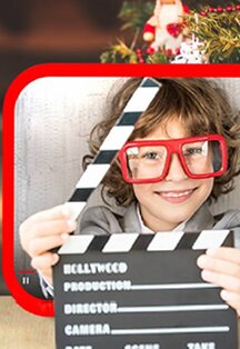 Cцена из «Новогодние приключения блогера Макса»