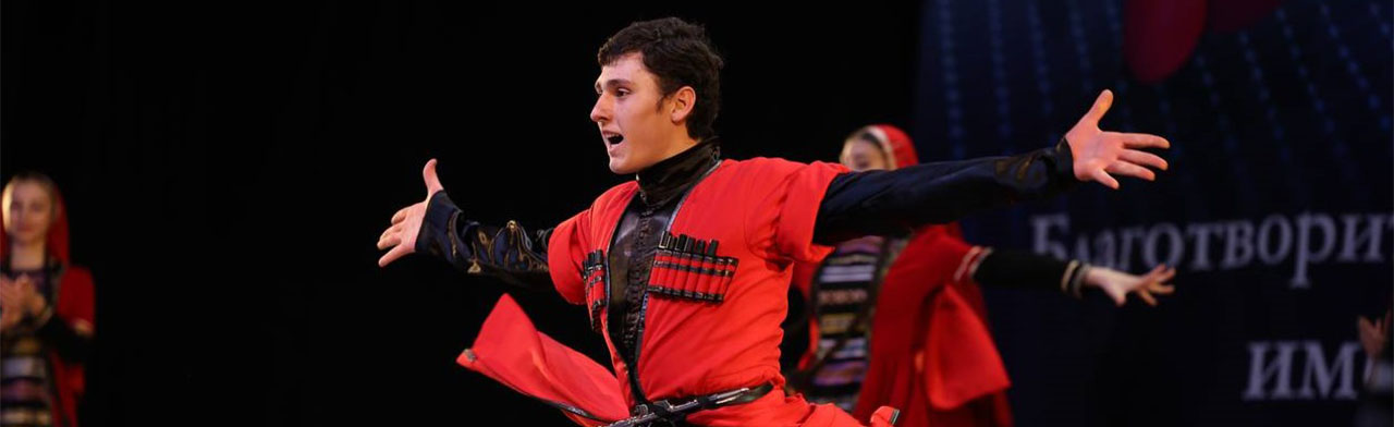 Отчетный концерт ансамбля кавказского танца Роква