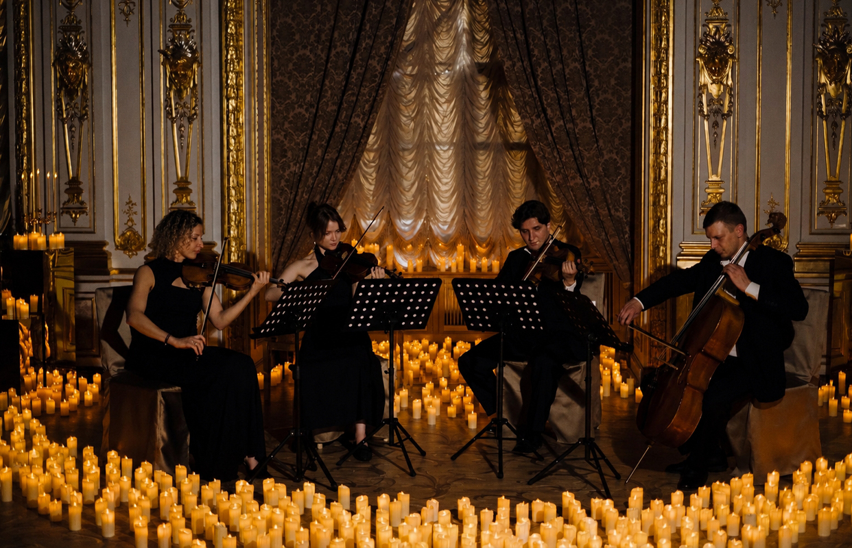 МАГИЯ СВЕЧЕЙ. «Времена года: Vivaldi vs Piazzolla» — Дом Архитектора (Особняк Половцова) — афиша Санкт-Петербург