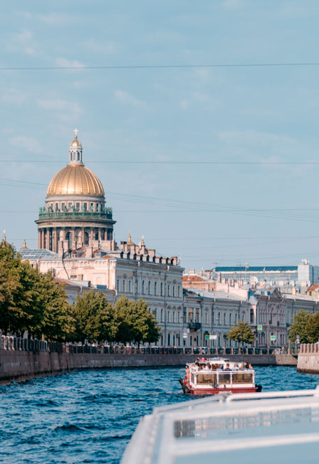 Постер события Реки и каналы Петербурга на теплоходе.