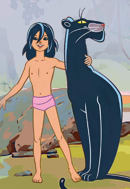 Литературно-музыкальная сказка с песочной анимацией "Маугли"