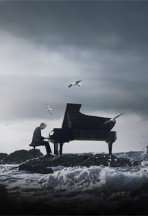Постер события Оркестр у моря «Ludovico Einaudi».