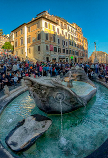 Фото афиши Онлайн-экскурсия по Риму «Прогулка по центру — тайны римских фонтанов»