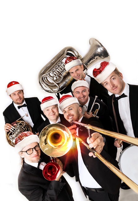 Постер события Olympic Brass «Новогодний переполох».