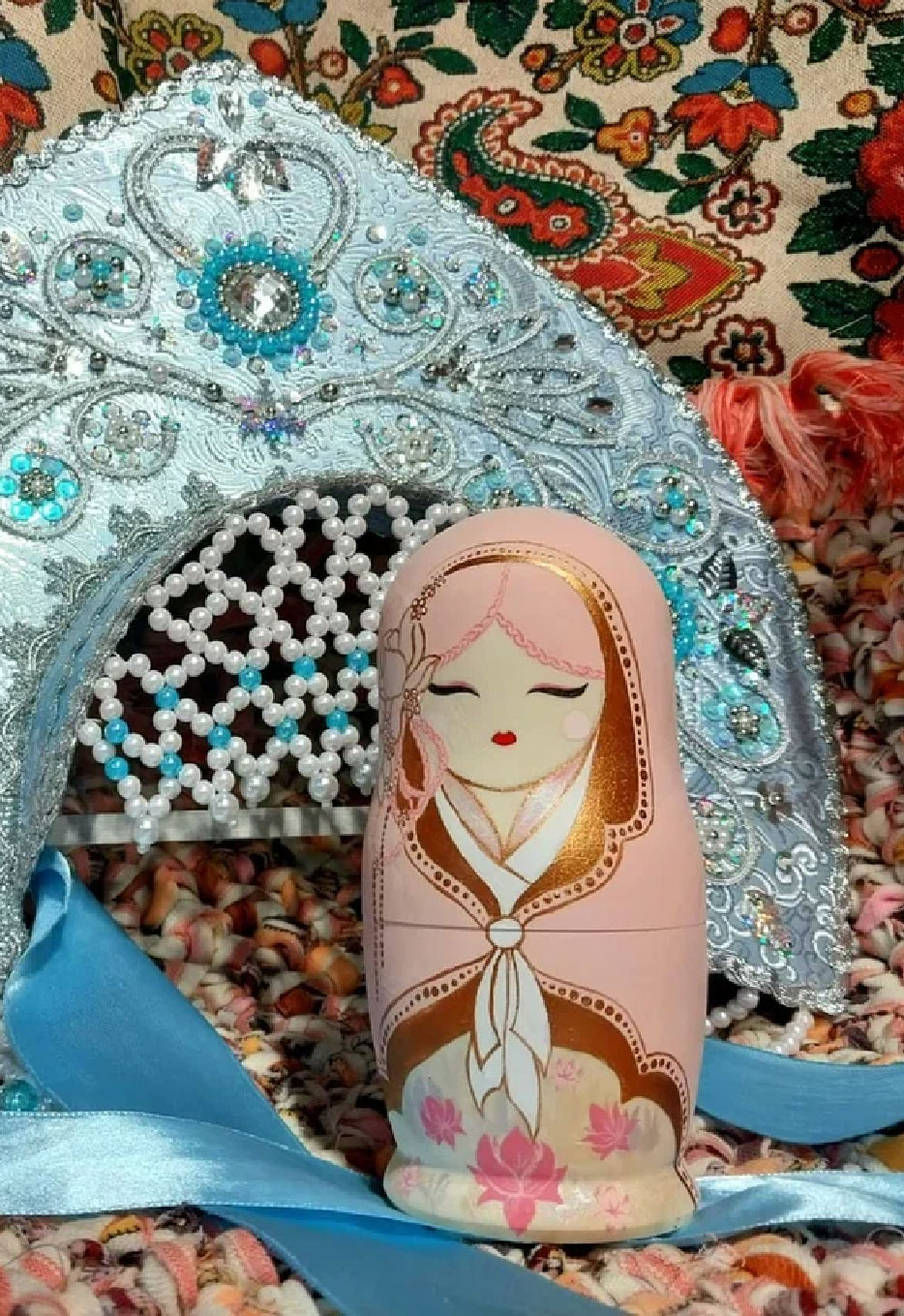 Мастер-класс "Роспись матрёшки с чаепитием"