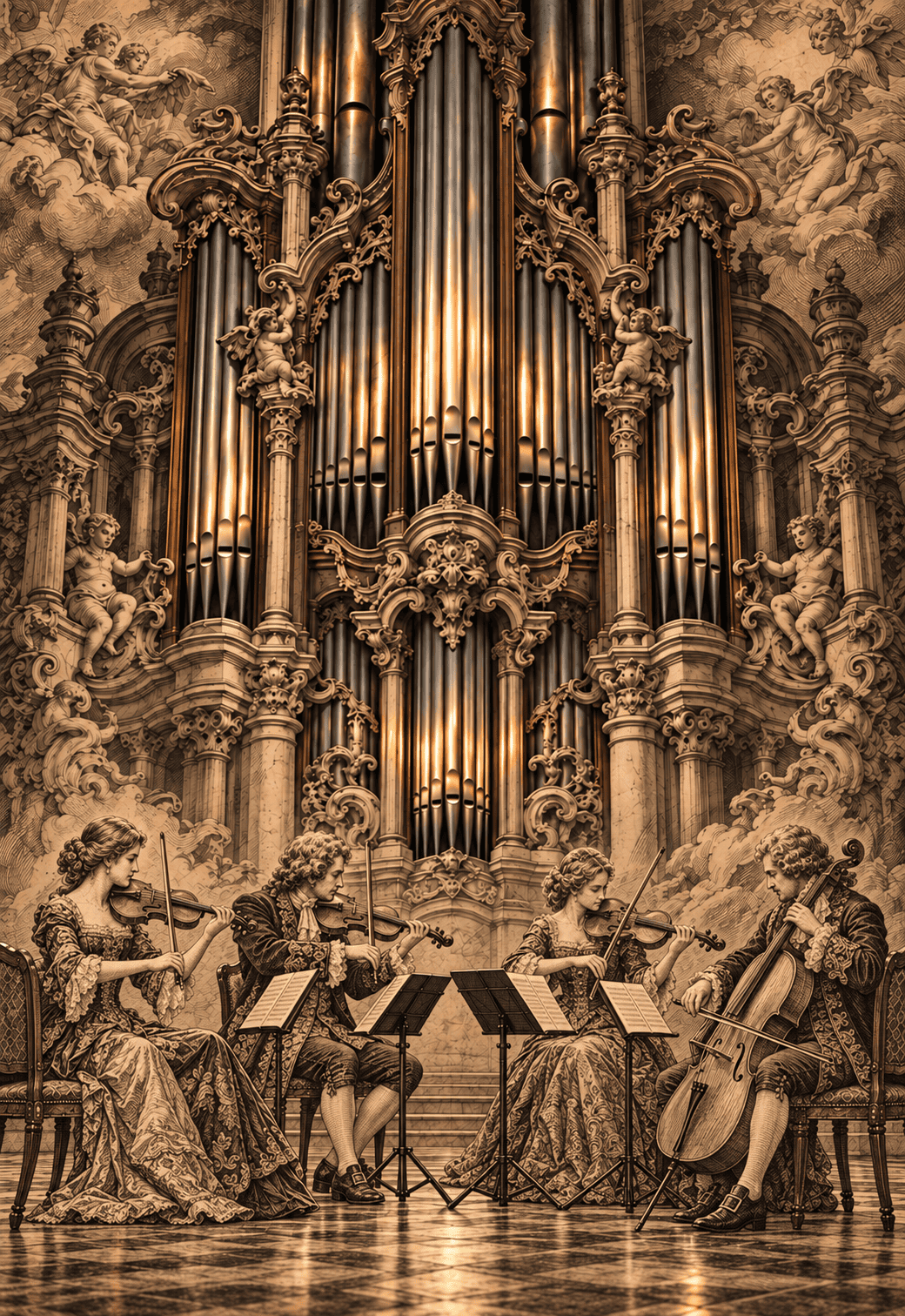 Arche organ: орган и оркестр: диалог