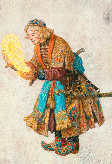 Выставка Антона Ломаева «Иван-царевич и серый волк»