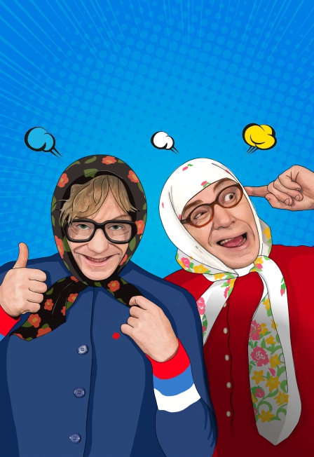 Кабаре-дуэт «НОВЫЕ РУССКИЕ БАБКИ»