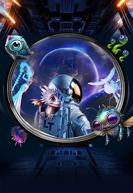 Лунозавр в Космосе