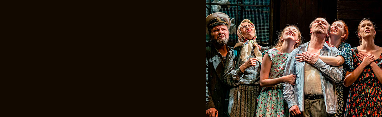 Спектакль "Любовь и голуби". Фото афиши Спектакль "Любовь и голуби"..