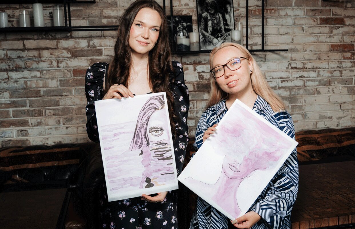 Арт-вечеринка Artvibes. Рисуем вином с видом на Исакий Фото афиши Арт-вечеринка Artvibes. Рисуем вином с видом на Исакий.