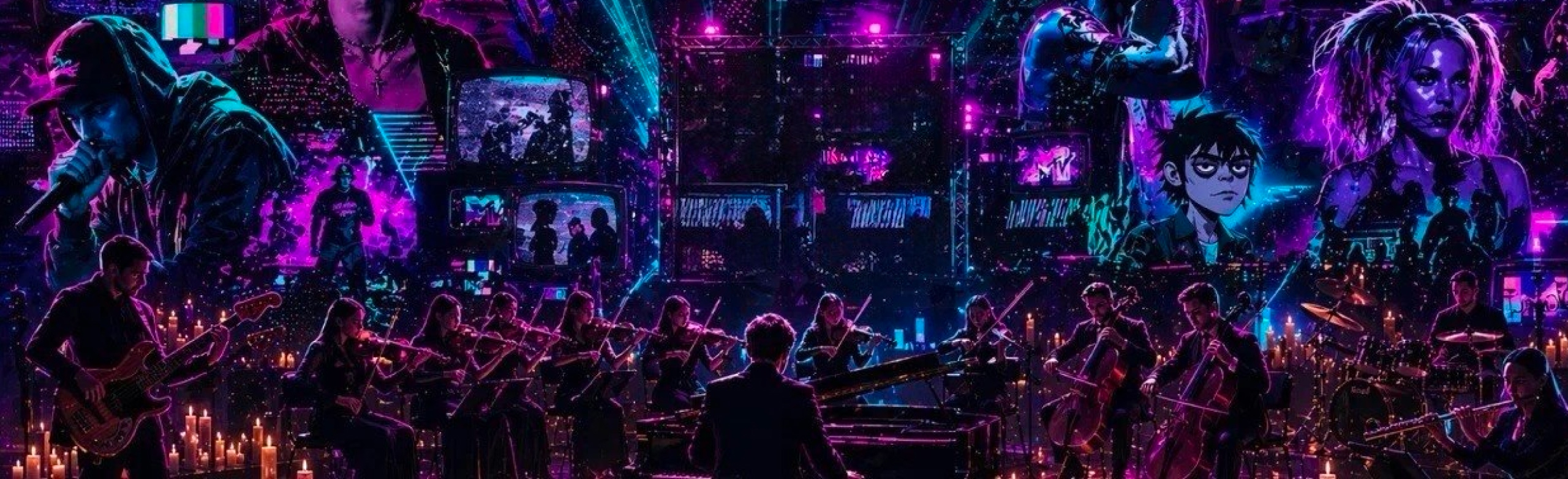 Симфония MTV при свечах
