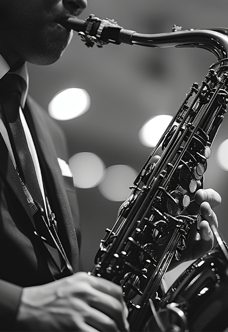 Ночной саксофон при свечах от Александра Красоткина