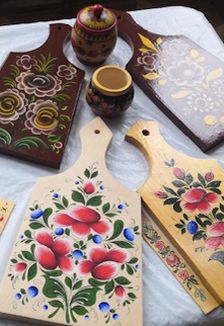 Весенние цветы: Мастер-класс росписи по дереву