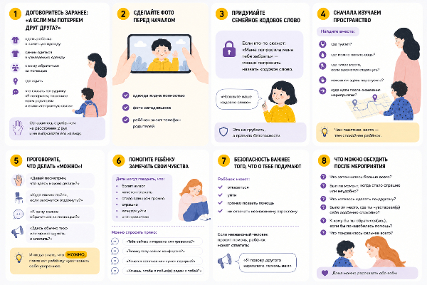 Перед выходом: 7 спокойных договорённостей с ребёнком, которые помогут чувствовать себя увереннее