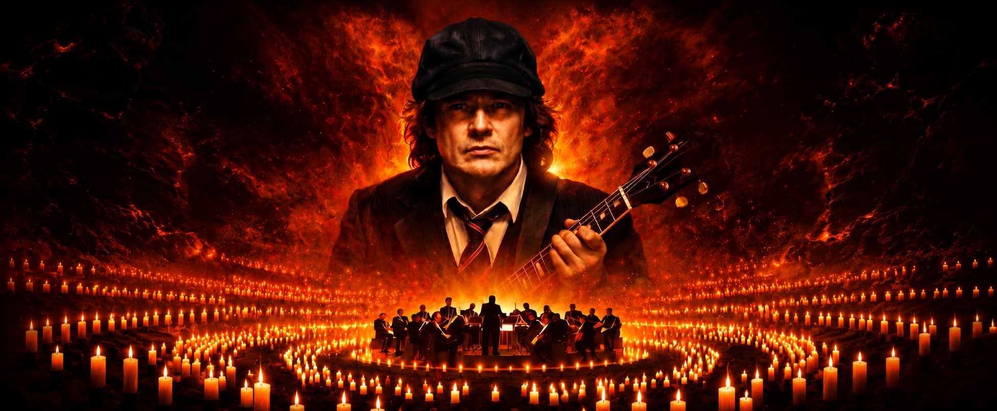 Симфония AC/DC при свечах
