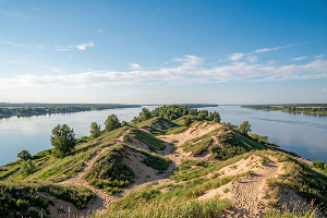 Остров Сарпинский: Дача, дикая природа и песчаные пляжи в черте города (Как туда попасть, что там есть и почему туда стоит ехать на выходные)