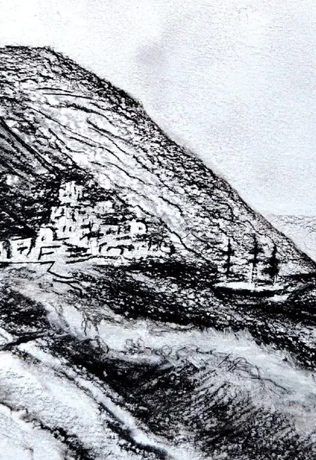 Зарисовки в экспозиции И.К. Айвазовский "Морской вид". Мастер-класс.