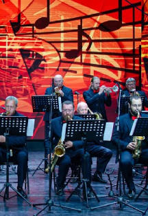 Постер события Джазовый playlist. Курский эстрадно-джазовый оркестр имени Вадима Людвиковского.