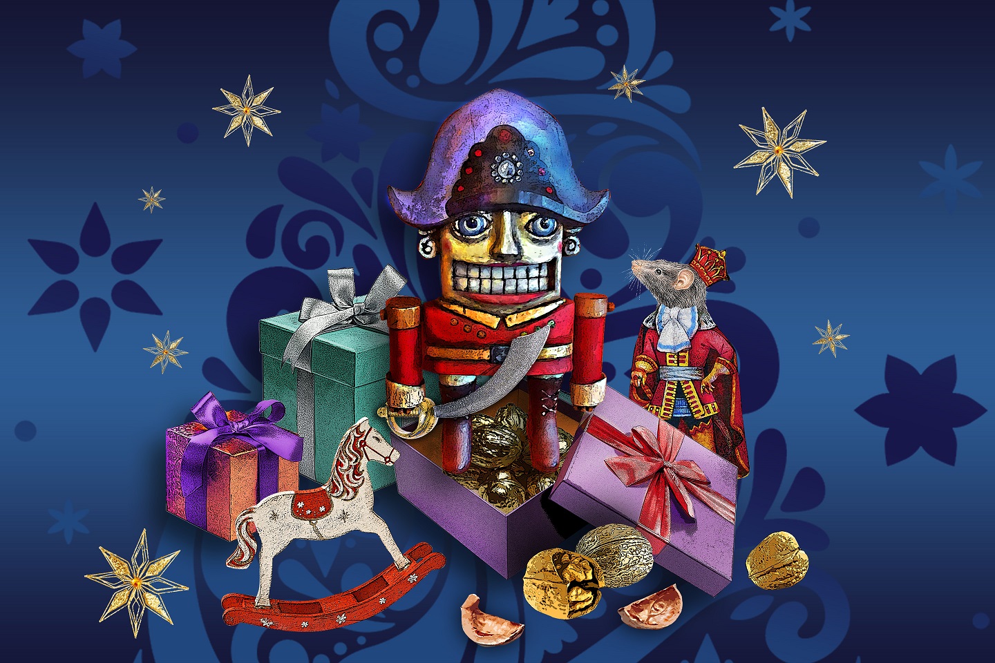 Фото афиши Сказка-мюзикл "Щелкунчик".