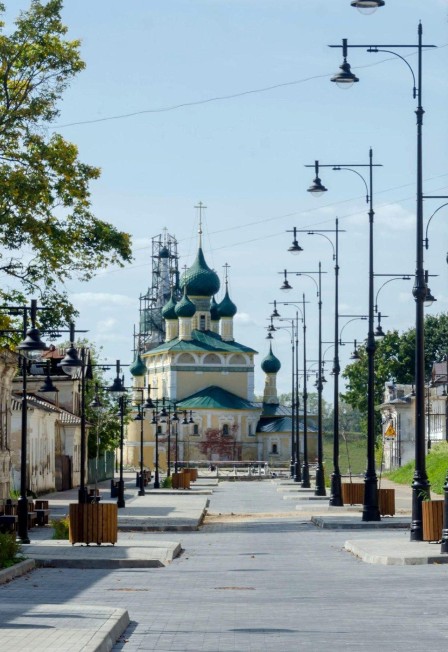 По историческим местам. Экскурсия.