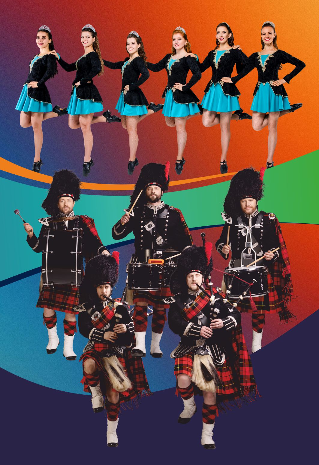 Постер Ирландское шоу City pipes в Йошкар-Оле